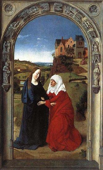 Dieric Bouts The Visitation Germany oil painting art